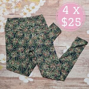 LuLaRoe Multicolor Floral Leggings